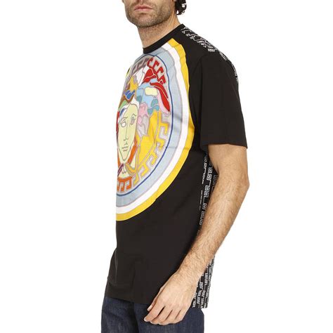 versace t shirt girocollo nero